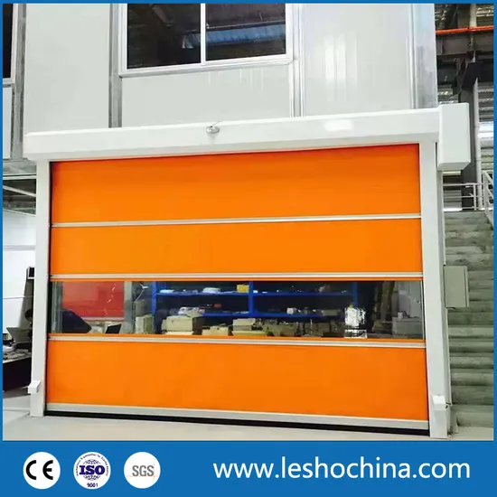 Master Well Electrical Comercial Automático Acero Con aislamiento térmico Almacén de alta elevación Puertas industriales seccionales para muelle corredizo de alta velocidad